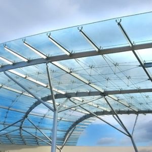 Nhà vòm mái kính cao cấp NV004