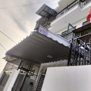 Mẫu mái hiên, mái xếp di động - 06