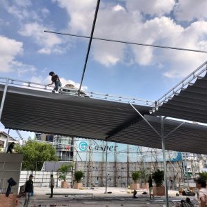 Mẫu mái hiên, mái xếp di động - 02